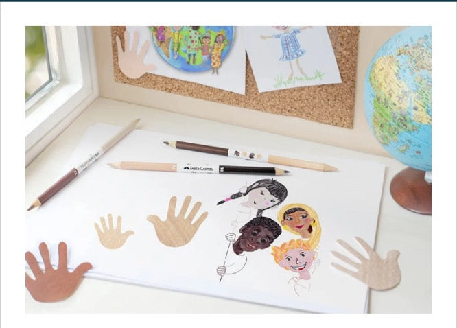 Faber Castell Bicolour Colour Pencils Set of 3