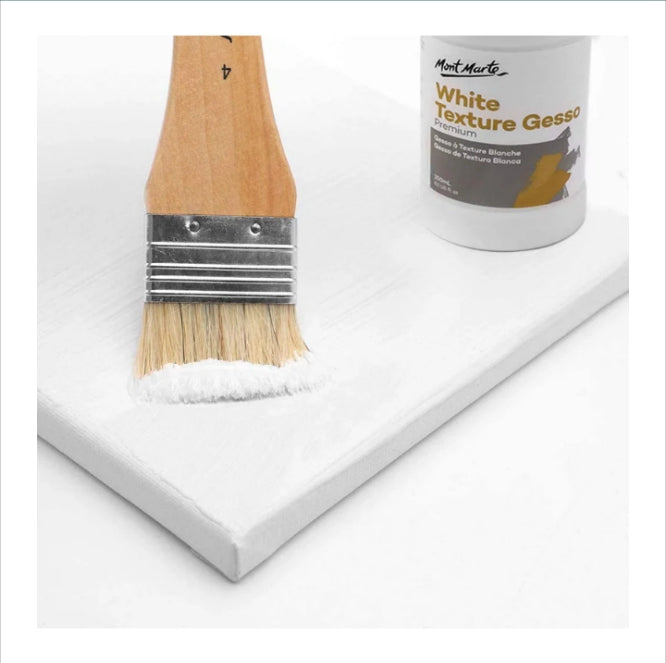 Mont Marte White Texture Gesso Premium 250ml