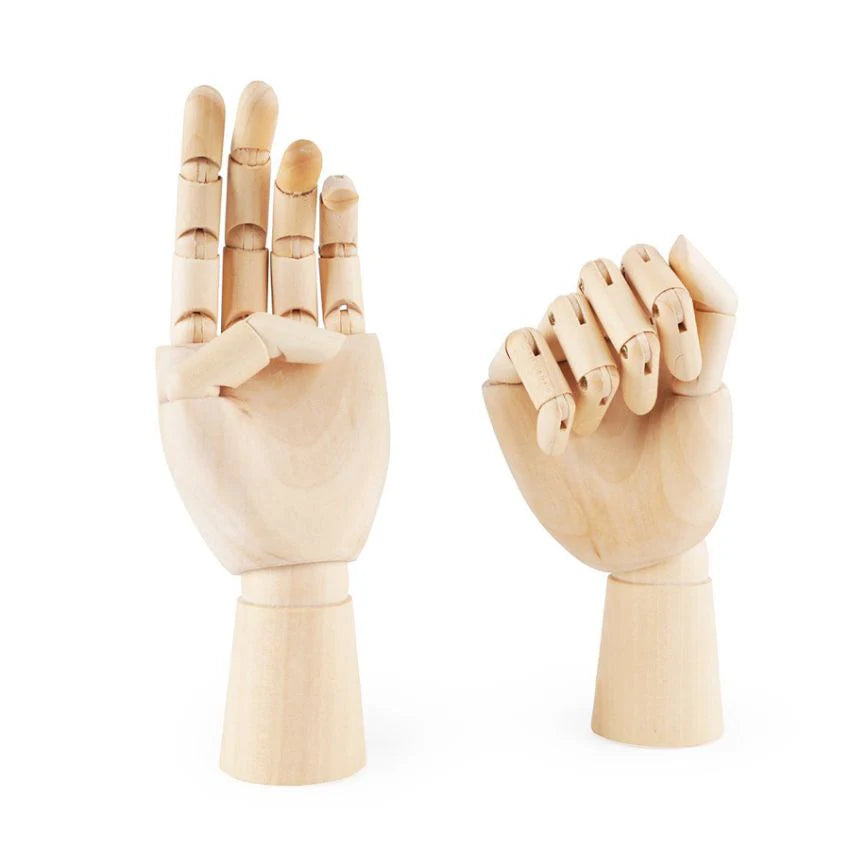 Fine Art Wooden Hand Manikin 24cm/9"