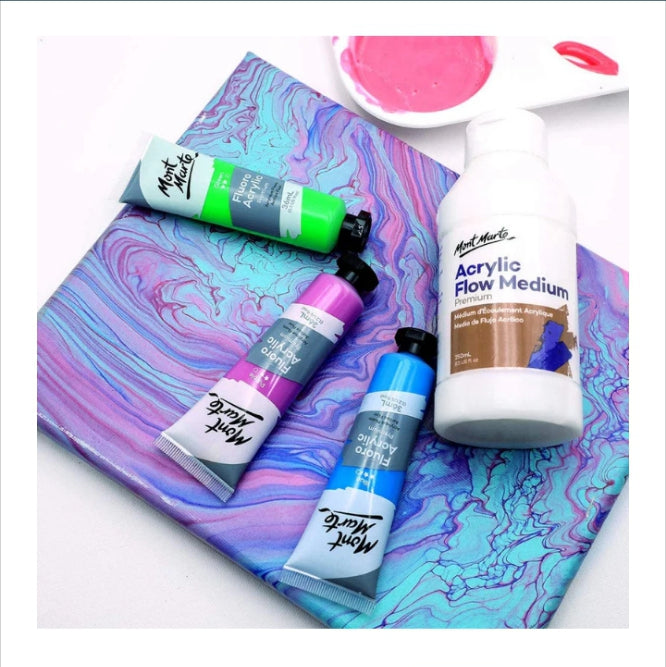 Mont Marte Premium Acrylic Flow Medium 250ml