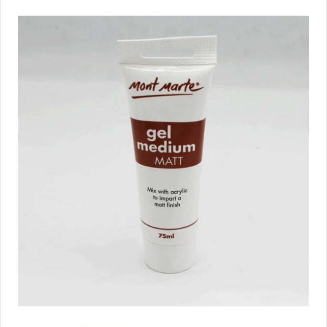 Mont Marte Gel Medium Matt 75ml