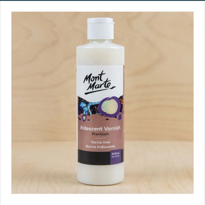 Mont Marte Premium Iridescent Varnish 240ml
