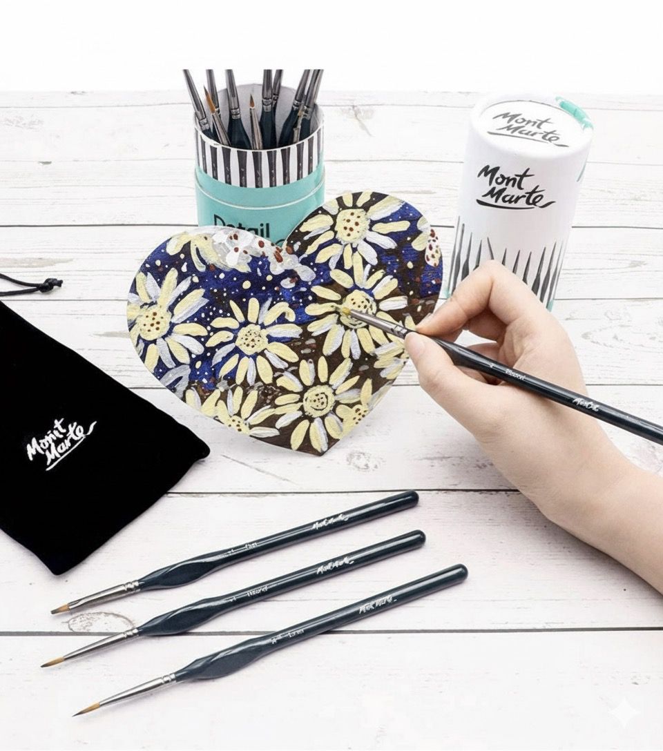 Mont Marte Signature Detail Brush Set Of 15