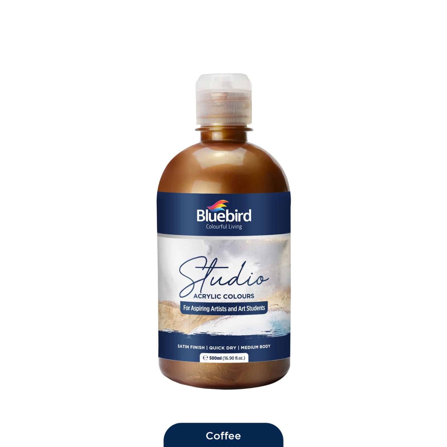 Studio Acrylic Colours - 500 ml - Pearlescent Shades