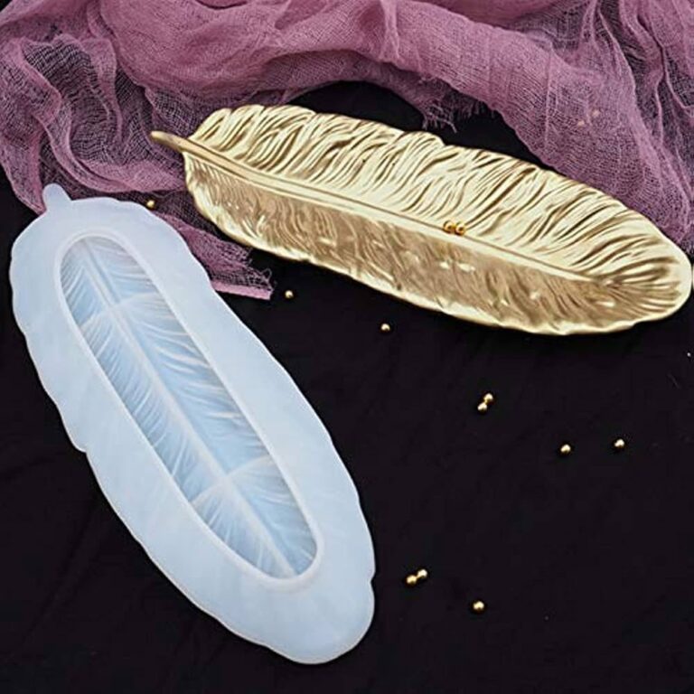 Feather Shaped Silicone Mold