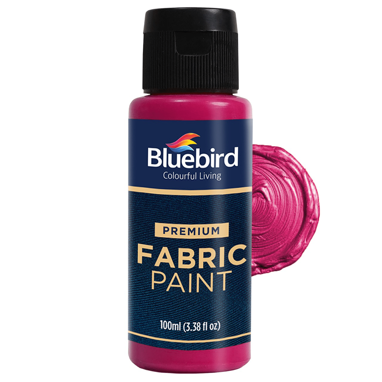 Fabric Paints - 100 ml Solid Shades