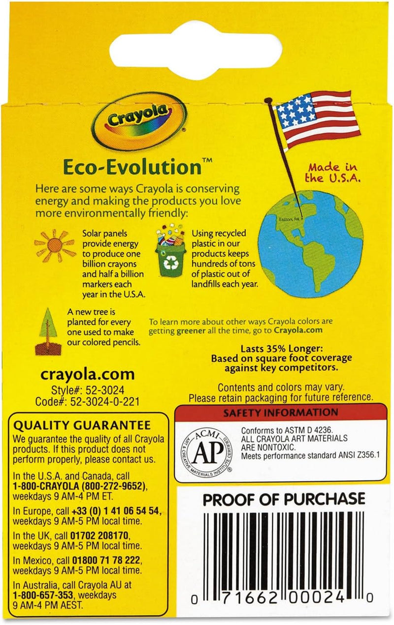 Crayola Classic Color Crayons Set Of 24