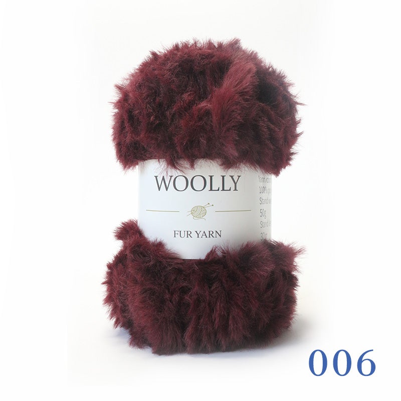 Woolly Fur Yarn Ball 50gm