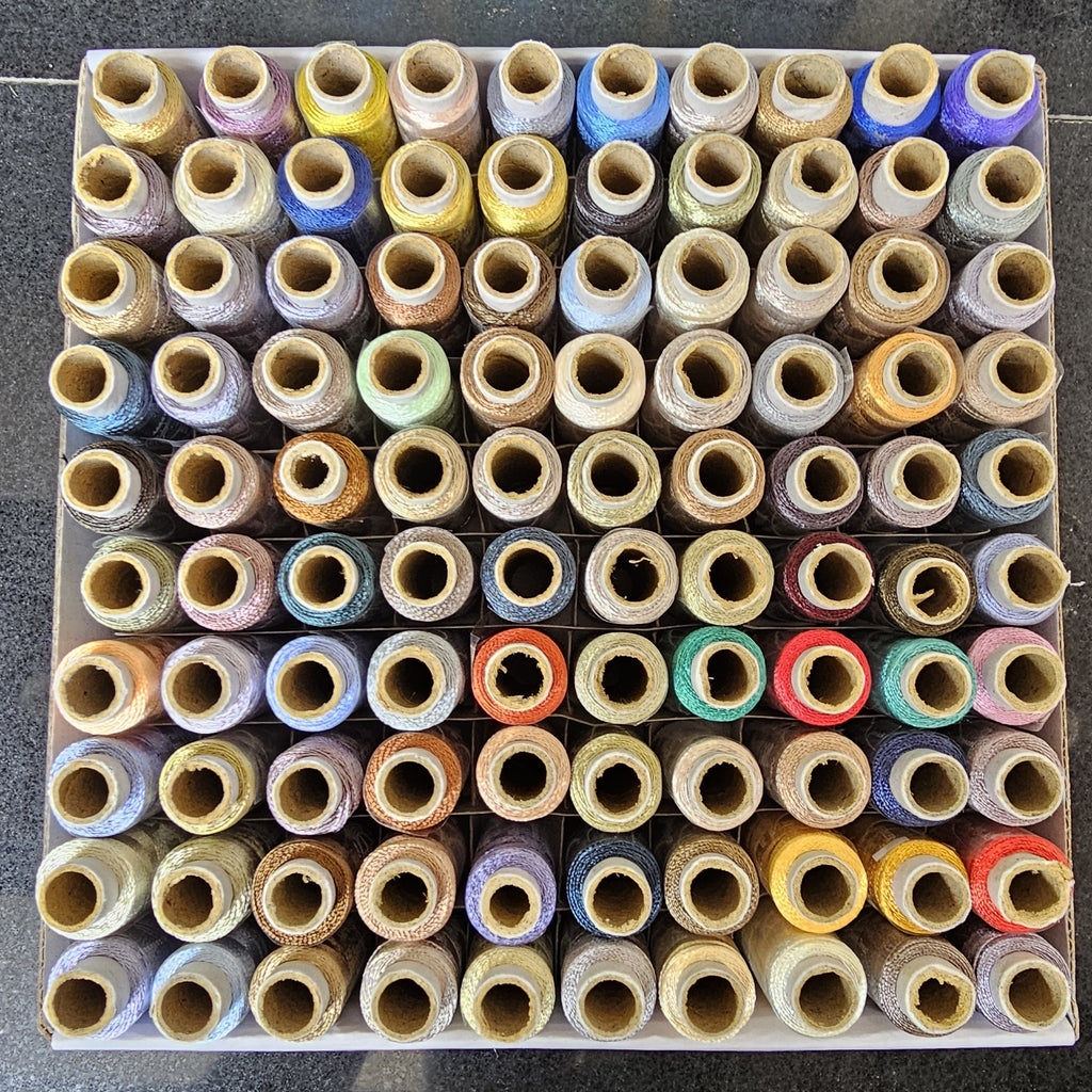 Good Quality Sewing Thread (Silai Nalki) - 100pcs - SILKY