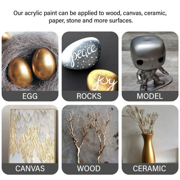 Signature Acrylic Colours - 75 ml - Set of 6 PEARLESCENT