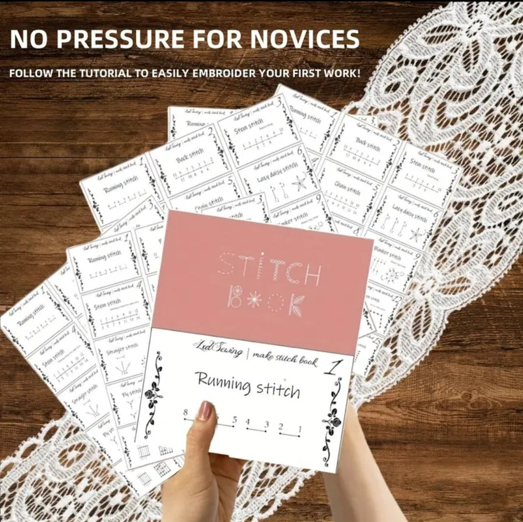 Creative Mini Sewing Book for Embroidery and Sewing Enthusiasts