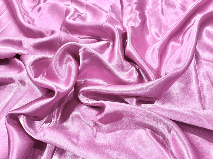 Baby Pink Plain Premium Satin Fabric