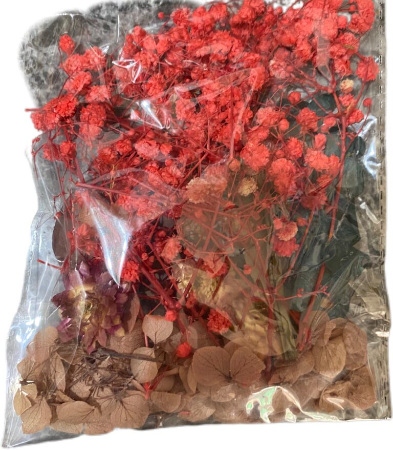 Dry flower for resin art