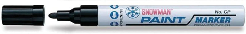 Snowman Paint Marker Round Tip 1pc