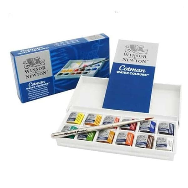 Winsor Newton Watercolor 12 Half