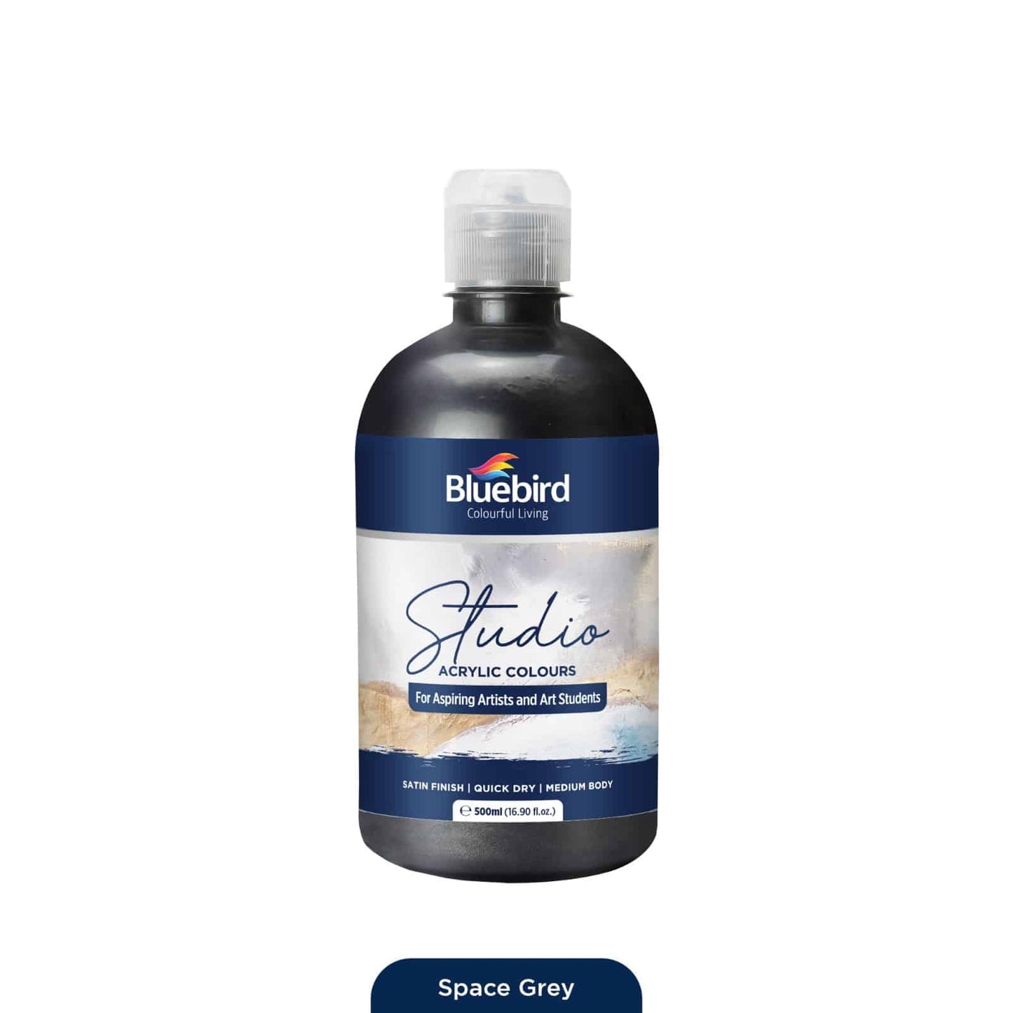 Studio Acrylic Colours - 500 ml - Pearlescent Shades