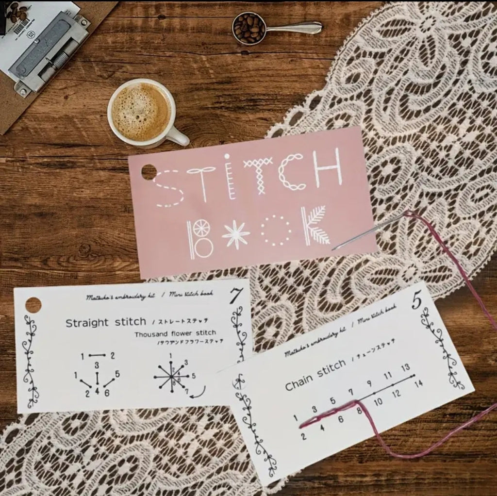 Creative Mini Sewing Book for Embroidery and Sewing Enthusiasts