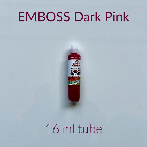 Emboss fabric colours. 3D emboss fabric paint for clothes.16 ml each tube