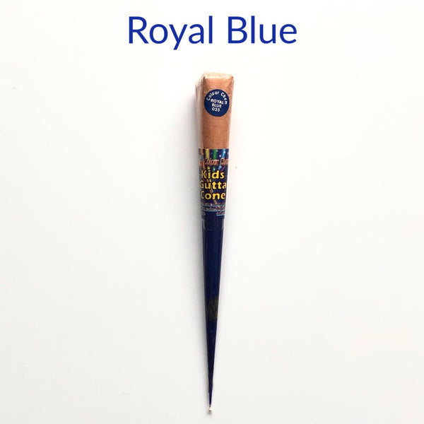 Fabric Gutta Lead Outliner Cone colour chem - 40 ml cone available in different colours for outlining in fabric painting