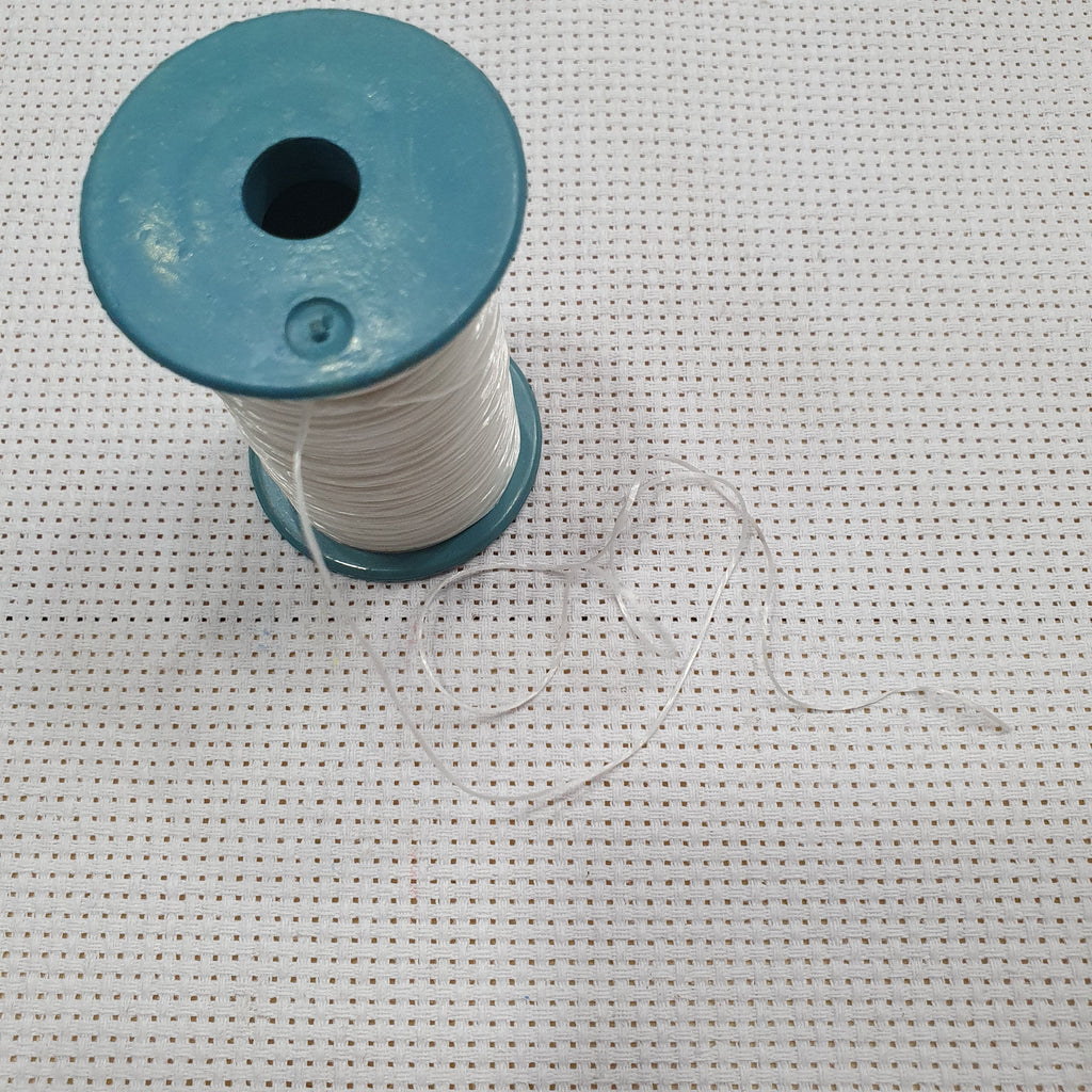 White Elastic Stretch String Cord Thread