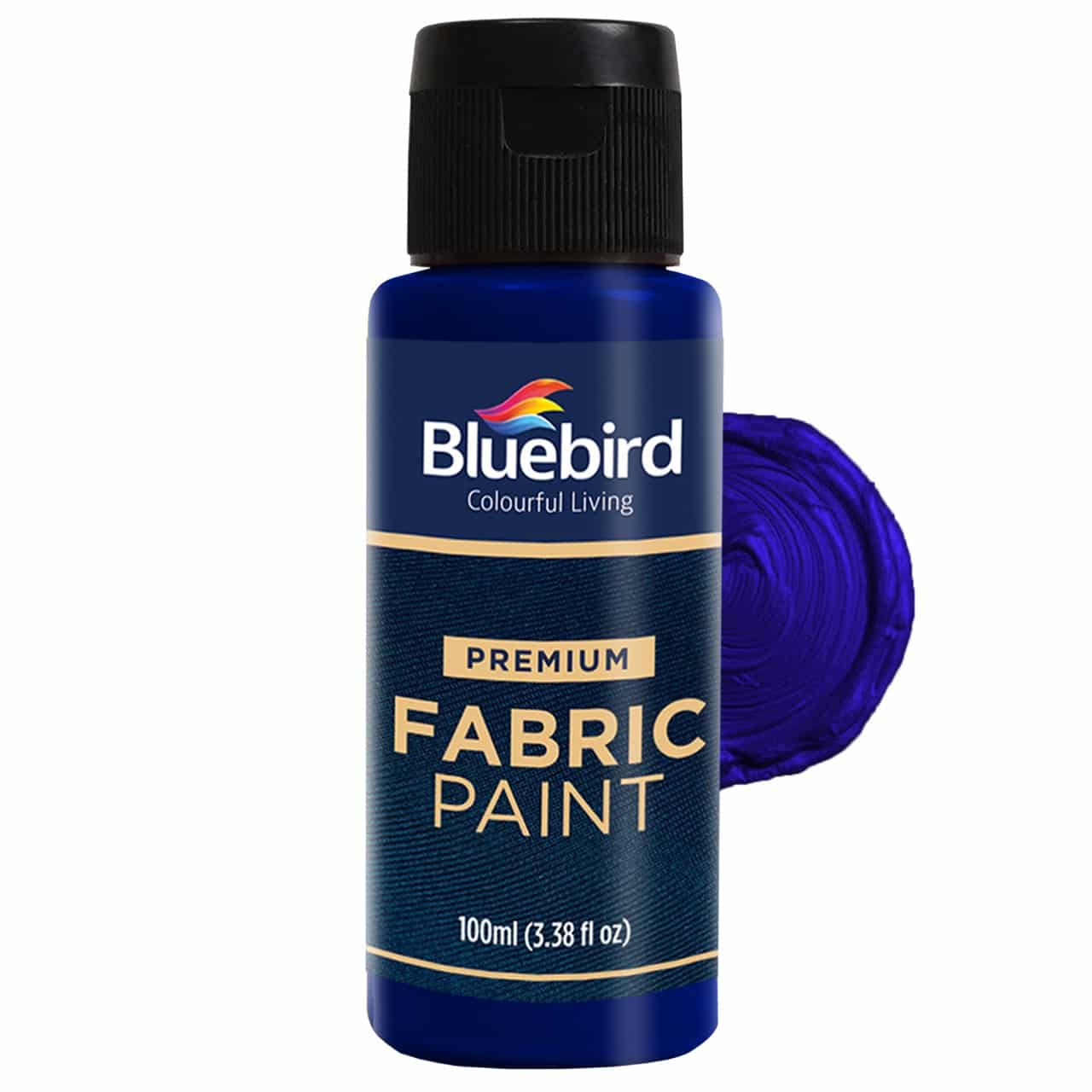 Fabric Paints - 100 ml Solid Shades