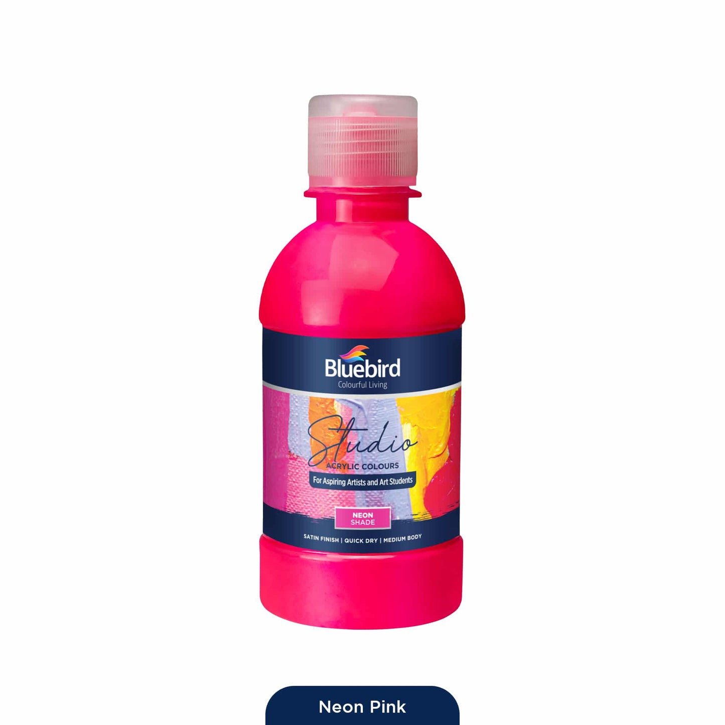 Studio Acrylic Colours – 250 ml – Neon Shades