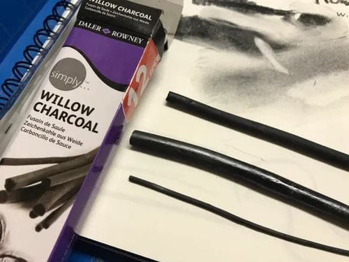 Daler Rowney Willow Charcoal Sticks Set of 12 Pcs