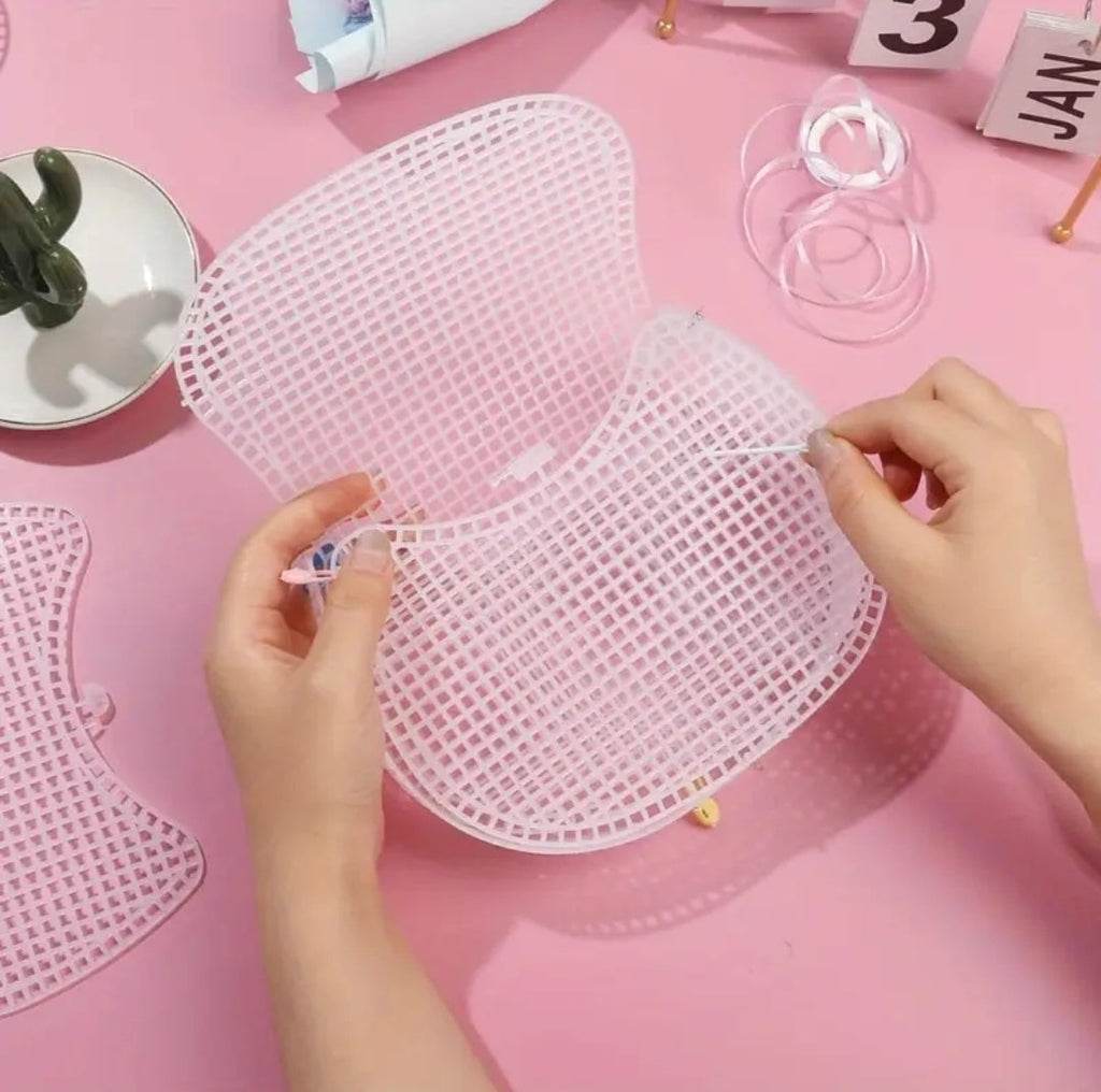 Bag Shape Plastic Mesh Canvas