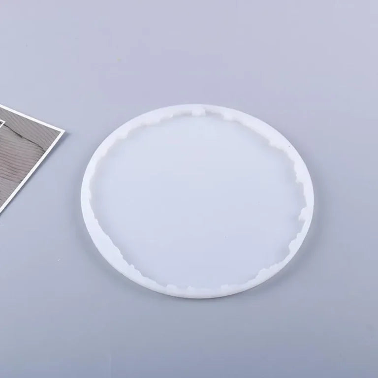 23.5cm/9.25-inch DIY Silicone Coaster Molds Geode Coaster