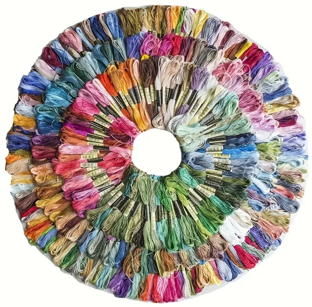 Mix Colors Embroidery Thread 150 Skeins