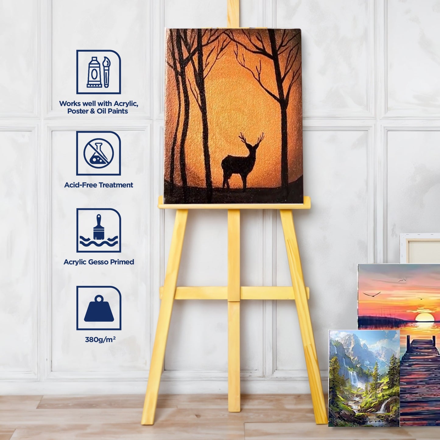 Signature Stretched Canvas (Pack of 14)