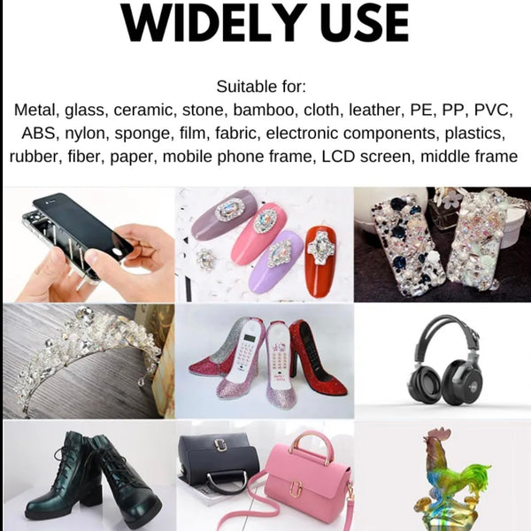 E-8000 glue multipurpose adhesives Super tight transparent glue E8000 adhesive DIY