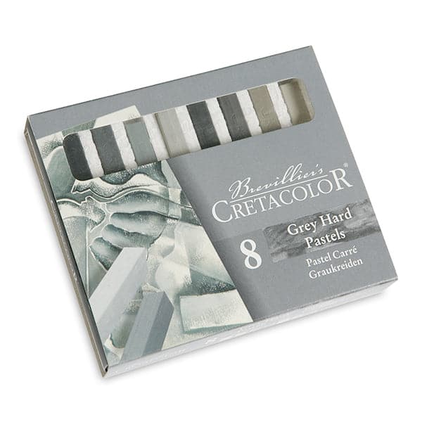 Cretacolor Hard Pastels In Grey Tones Set Of 8 Pcs