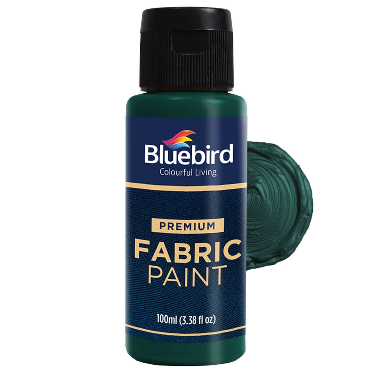 Fabric Paints - 100 ml Solid Shades