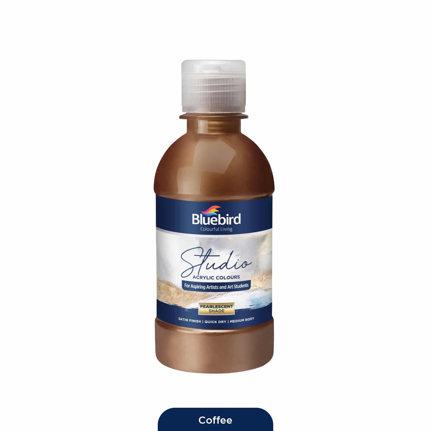 Studio Acrylic Colours – 250 ml – Pearlescent Shades