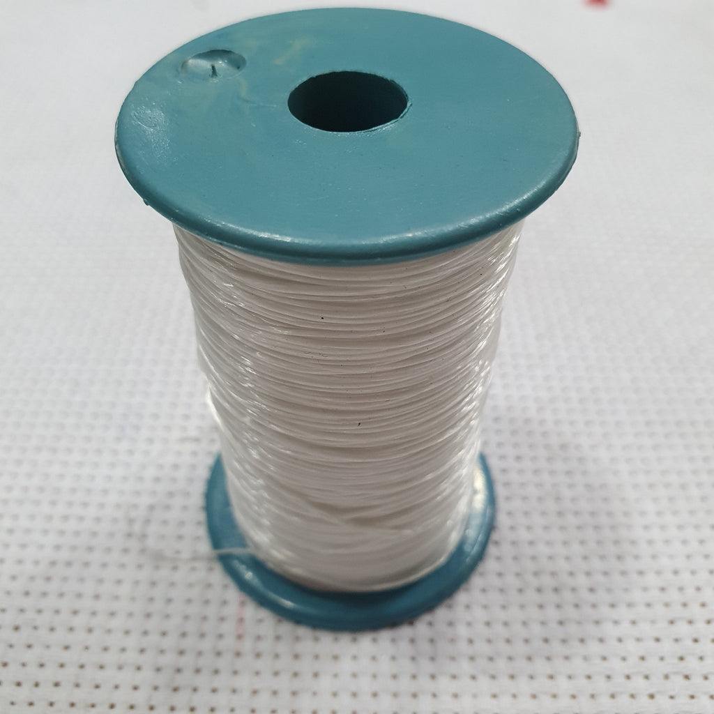 White Elastic Stretch String Cord Thread