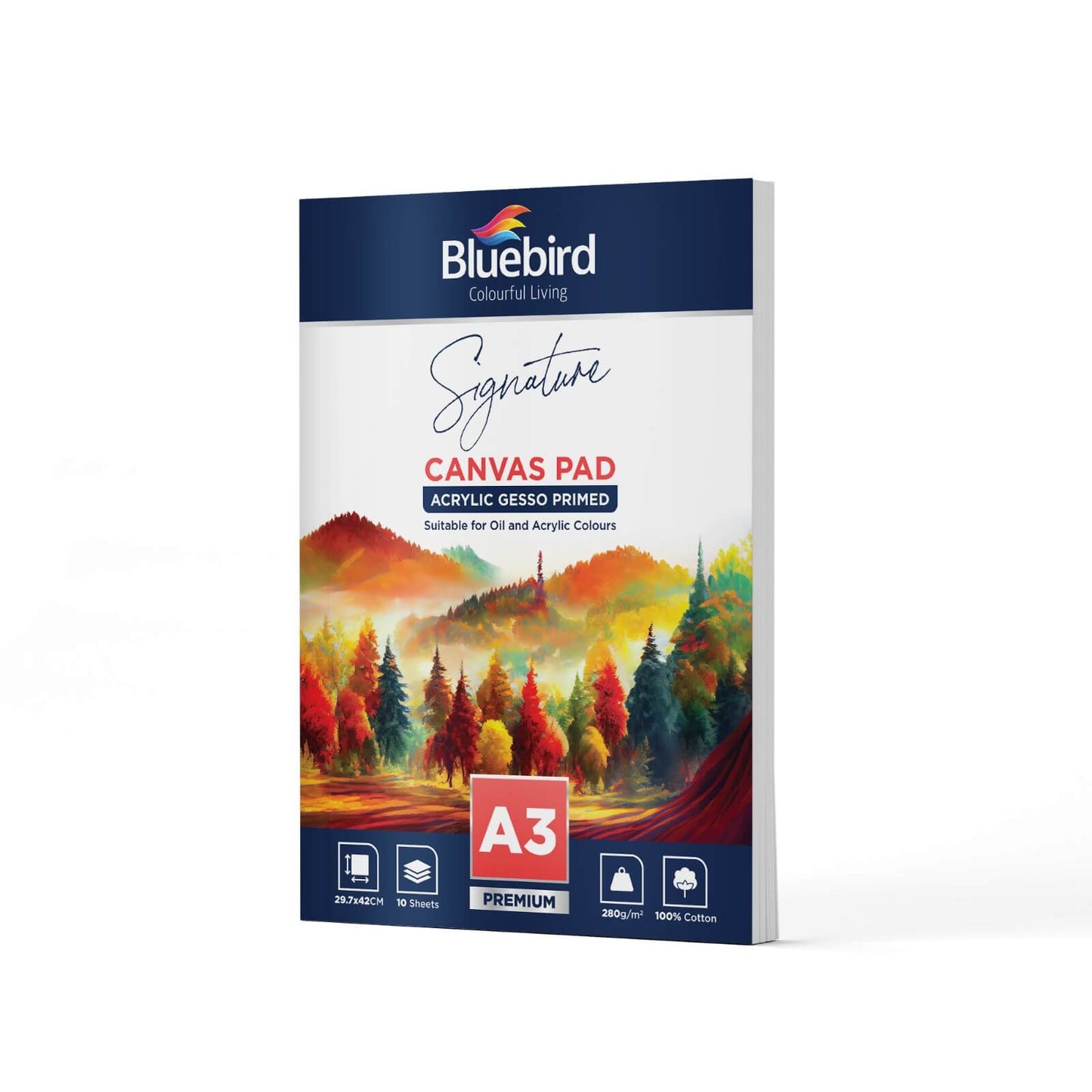 Bluebird Signature Canvas Pad - 280 gm - 10 sheets