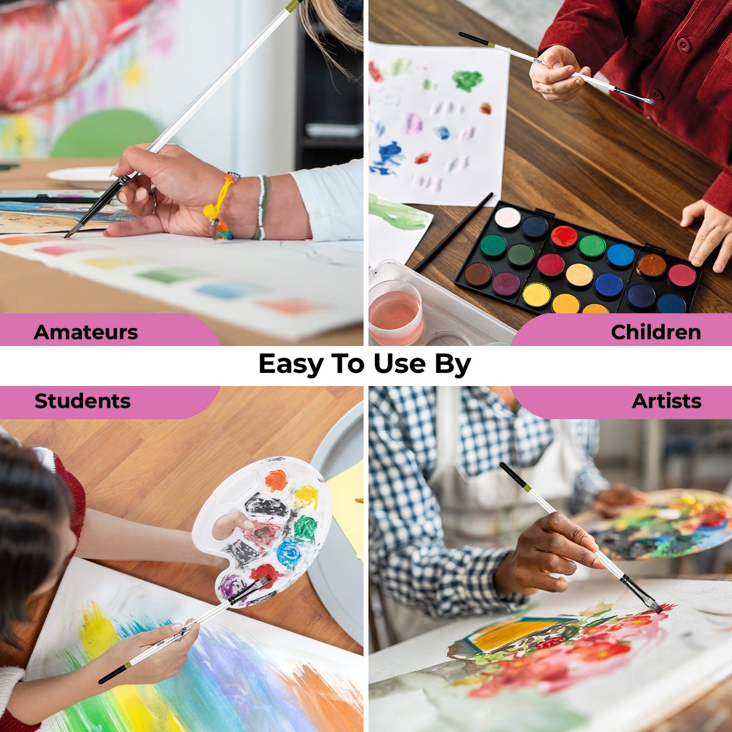 Bluebird Classic Mix Art Brush Set of 10