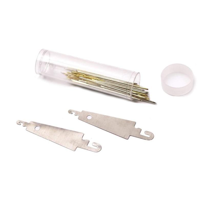 Mix Size Large Eye Sewing/Cross Stitch Needles with Threader