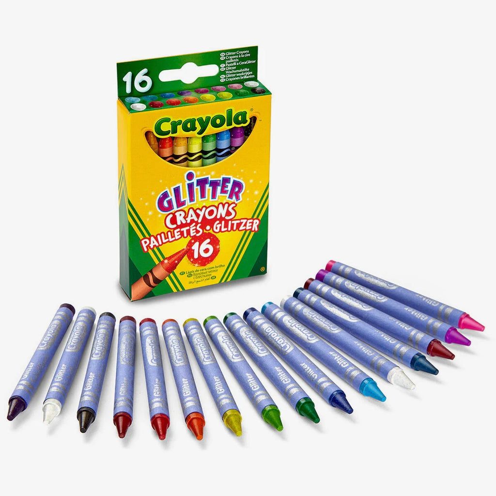 Crayola Glitter Crayons Pack Of 16