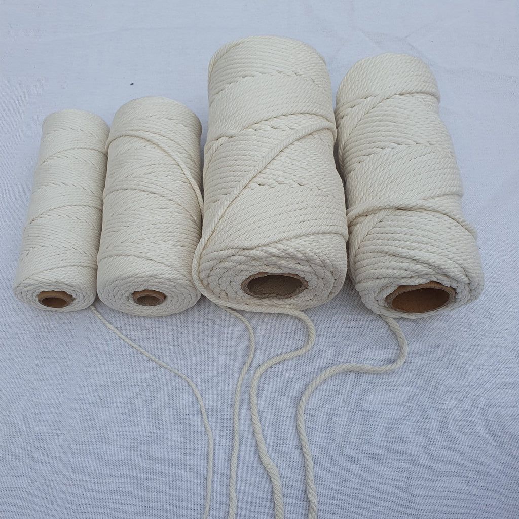 Macrame Cord Roll Beige