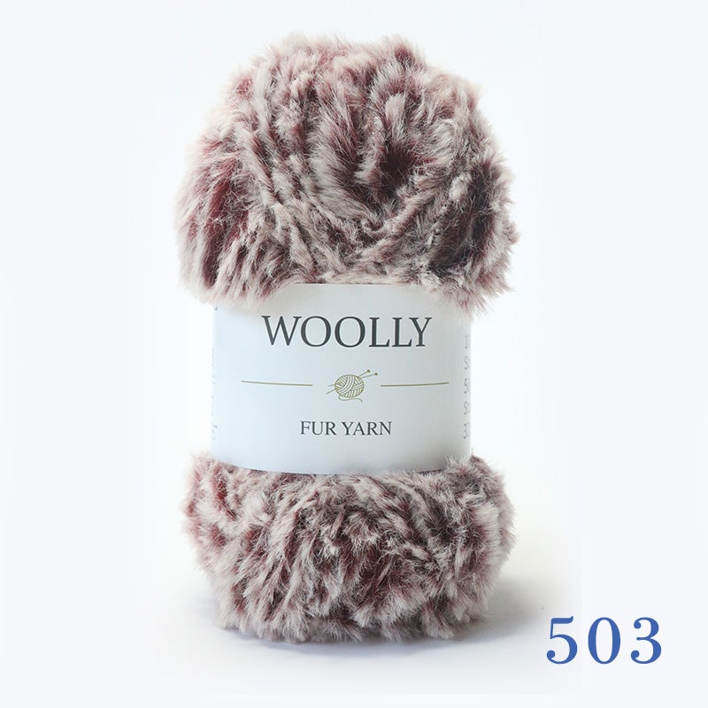Woolly Fur Yarn Ball 50gm