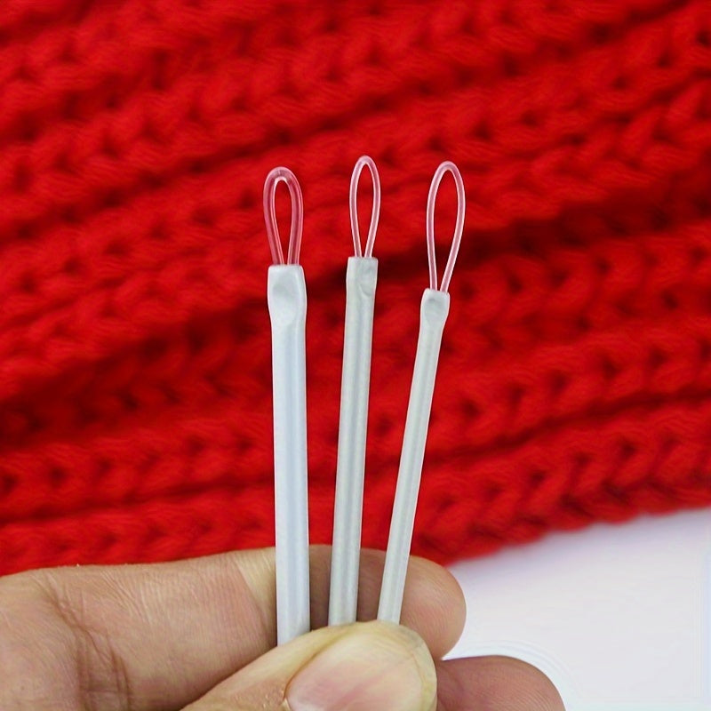 Set of 3 Crochet Hooks - Nylon Yarn Aluminum Needles, Knitting & Crochet Tools for DIY Sweater Crafting