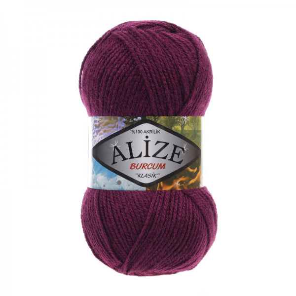 ALIZE BURCUM KLASIK – YARN BALL important 100gm