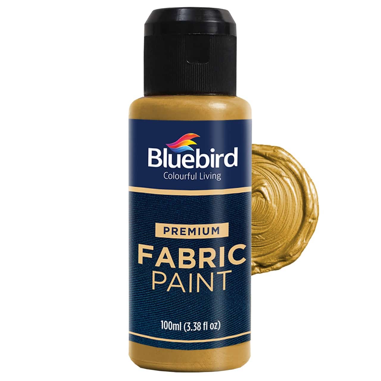 Fabric Paints - 100 ml Solid Shades