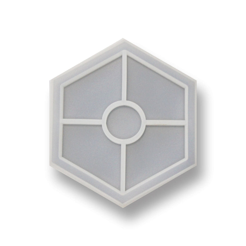 Resin Hexagon Silicone Casting Mold (1 Pcs)