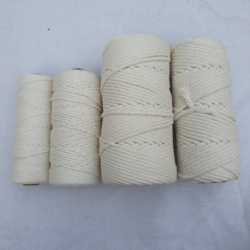 Macrame Cord Roll Beige