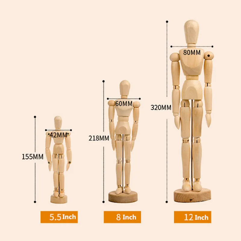 Wooden Mannequins