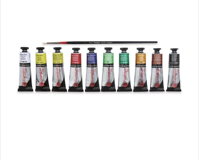 Daler Rowney Georgian Oil Paint Selection Set 38ml Set of 10