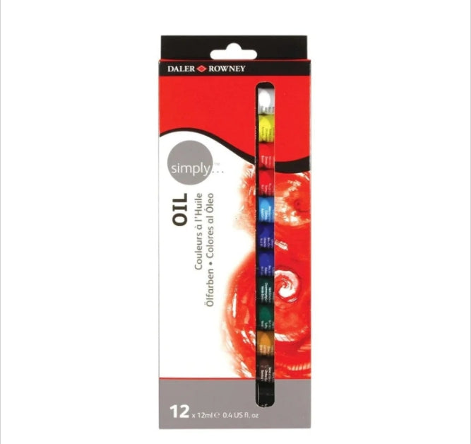 Daler-Rowney Simply Oil Paint Set